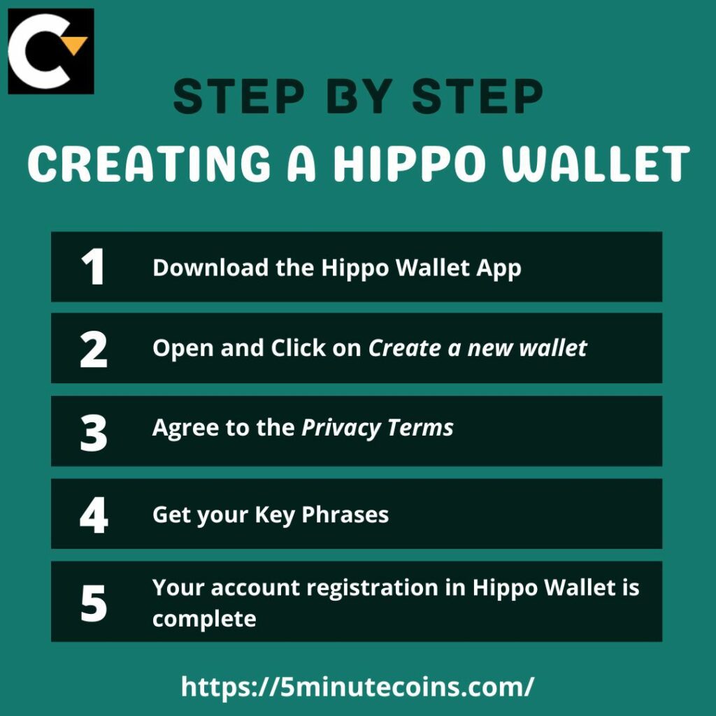 Hippo Wallet Registration Steps